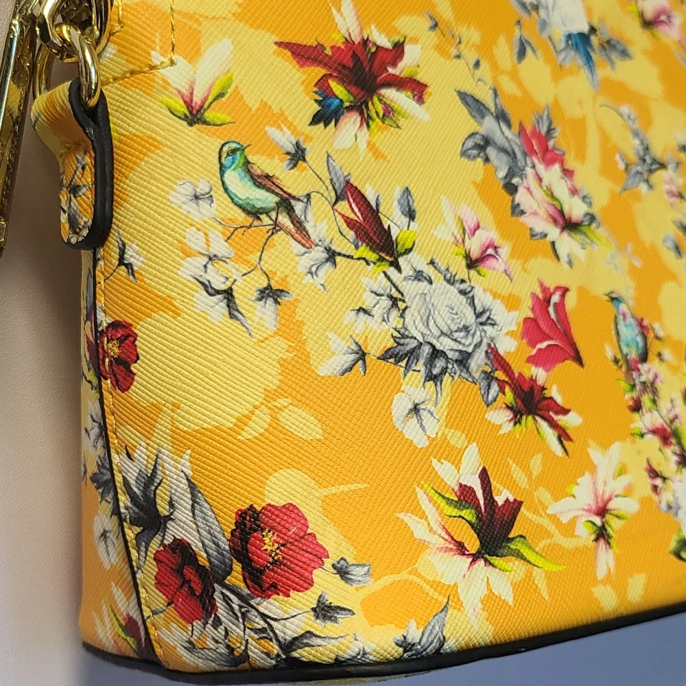 Steve Madden Floral Dome Crossbody Bag - Picture 2 of 8